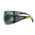 Schutzbrillen 3M SecureFit 400, Sichtscheibe: Grau, Rahmen: schwarz/grün