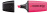 Textmarker STABILO® BOSS® MINI. Kappenmodell, Farbe des Schaftes: in Schreibfarbe, Farbe: pink