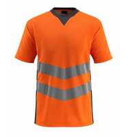 Mascot Warnschutz T-Shirt SANDWELL SAFE SUPREME 50127 Gr. S warnorange/schwarzblau