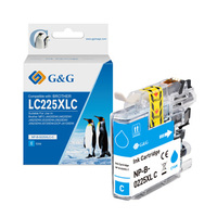 G&G kompatybilny ink / tusz z LC-225XLC, NP-B-0225XLC, cyan, 1200s