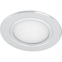 Produktbild zu Beépíthető lámpa SL-MONO Spot 3000K meleg fehér, fényes krómozott