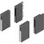 Produktbild zu BLUM MERIVOBOX SET E-Boxcover BLUMOTION B, 40kg, NL 300, grigio orione