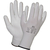Produktbild zu Arbeitshandschuh Staffl PU-Touch Schutzhandschuh weiß Größe 7 (S) | 5 Paar