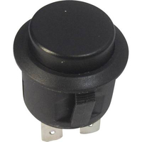 BOUTON POUSSOIR À PRESSION TRU COMPONENTS TC-R13-527A-02BK 1587757 250 V/AC 6 A 1 X OFF/(ON) À RAPPEL 1 PC(S)