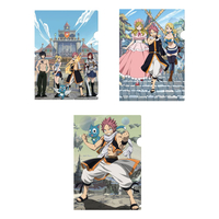 FAIRY TAIL SET 3 POCHETTES TRANSPARENTES 01 SAKAMI MERCHANDISE