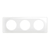 PLACA DE ACABADO ? 3 POSTES ? BLANCO ESMALTADO ? LEGRAND CELIANE CP0003