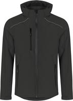 Winter softshell jas Charcoal maat S