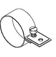 Rohrschelle 90mm ST vz Ø11mm