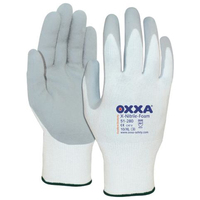 Handschuh Oxxa X-Nitrile- Foam, Gr. 9, weiß/grau