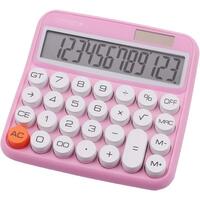 GENIE Tischrechner 612P pink