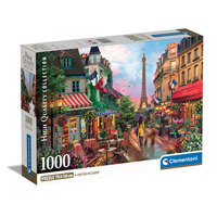 Clementoni Flowers in Paris Puzzle rompecabezas 1000 pieza(s) Otro