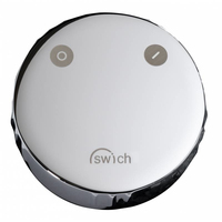 Abode Swich - Round Handle in Chrome with High Resin Filter