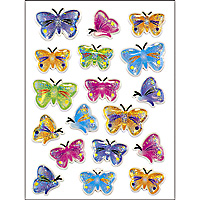 HERMA Decor Labels MAGIC butterflies stone 1 sheet selbstklebendes Etikett