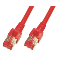 M-Cab CAT6 Netzwerkkabel, S-FTP, PIMF, halogenfrei, 1GB, 3.0m, rot