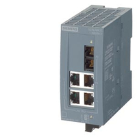 Siemens 6GK5004-1BF00-1AB2 Netzwerk-Switch Unmanaged Fast Ethernet (10/100) Grau
