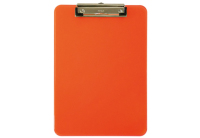 MAUL 2340641 portapapel A4 Plástico Naranja, Transparente