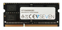 V7 8GB DDR3 PC3-10600 - 1333mhz SO DIMM Notebook Arbeitsspeicher Modul - V7106008GBS
