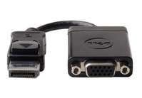 DELL R74C3 video átalakító kábel DisplayPort VGA (D-Sub) Fekete