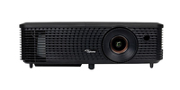 Optoma W340+ videoproyector Proyector de alcance estándar 3700 lúmenes ANSI DLP WXGA (1280x800) 3D Negro
