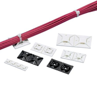 Panduit SGABM30-A-C kabelbindersokkel Wit Nylon 100 stuk(s)