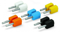Wago 215-111 kabel-connector Zwart, Blauw, Rood, Wit, Geel