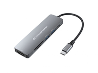 Conceptronic DONN11G 6-in-1 USB 3.2 Gen 1 Dockingstation, HDMI, 100W USB PD, USB 3.0, USB 2.0, SD, TF/MicroSD