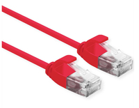ROLINE 21.15.3912 kabel sieciowy Czerwony 0,5 m Cat6a U/UTP (UTP)