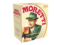 Birra Moretti L’AUTENTICA Bier 330 ml Glasflasche 4,6%