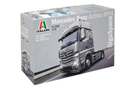 Italeri Mercedes Benz Actros MP4 Gigaspace Modèle de camion/remorque Kit de montage 1:24