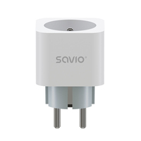 Savio WI-FI smart socket 16A AS-01 White Bezprzewodowy Biały