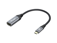Equip 133492 cavo e adattatore video 0,15 m USB tipo-C HDMI Nero, Grigio