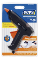 CEYS 507103 pistola y lápiz de silicona caliente Pistola de cola termofusible Negro