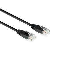 ACT AC4000 Netzwerkkabel Schwarz 0,9 m Cat6 U/UTP (UTP)