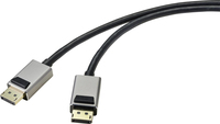 SpeaKa Professional SP-9510456 DisplayPort kábel 2 M Fekete
