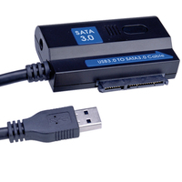 Value USB 3.0 to SATA 6.0 Gbit/s Adapter 1.2 m Zwart