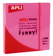 APLI 11898 zelfklevend notitiepapier Roze Zelfplakkend