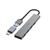Hama 00200141 hálózati csatlakozó USB 3.2 Gen 1 (3.1 Gen 1) Type-A 5000 Mbit/s Szürke