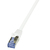 LogiLink Patch Cable Cat.6A S/FTP white 40m, PrimeLine Netzwerkkabel Weiß Cat6 S/FTP (S-STP)