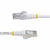 StarTech.com NLWH-50C-CAT8-PATCH kabel sieciowy Biały 0,5 m S/FTP (S-STP)