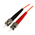 StarTech.com Fiber Optic Cable - Multimode Duplex 50/125 - OFNP Plenum - LC/ST - 1 m
