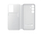 Samsung Smart View Case coque de protection pour téléphones portables 17 cm (6.7") Folio porte carte Blanc