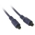 C2G 1m Velocity Toslink Optical Digital Cable Audio-Kabel Schwarz