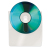 3L 10236 custodia CD/DVD Scatola con DVD 1 dischi Trasparente