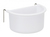 TRIXIE Set of Hanging Bowls with Wire Holder, Plastic
