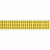 Brady 3410-E etiket Rechthoek Permanent Zwart, Geel 1950 stuk(s)