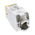 InLine Keystone RJ45 Buchse, geschirmt, Cat.6A, gelb 8er Pack