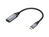 Equip 133492 adaptador de cable de vídeo 0,15 m USB Tipo C HDMI Negro, Gris