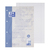 Oxford 400159592 Notizbuch A4 50 Blätter Blau