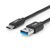 Rocstor Y10C279-B1 USB cable 1.8 m USB 3.2 Gen 1 (3.1 Gen 1) USB A USB C Black