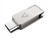 V7 VF3128GTC USB flash meghajtó 128 GB USB Type-A / USB Type-C 3.2 Gen 1 (3.1 Gen 1) Ezüst
